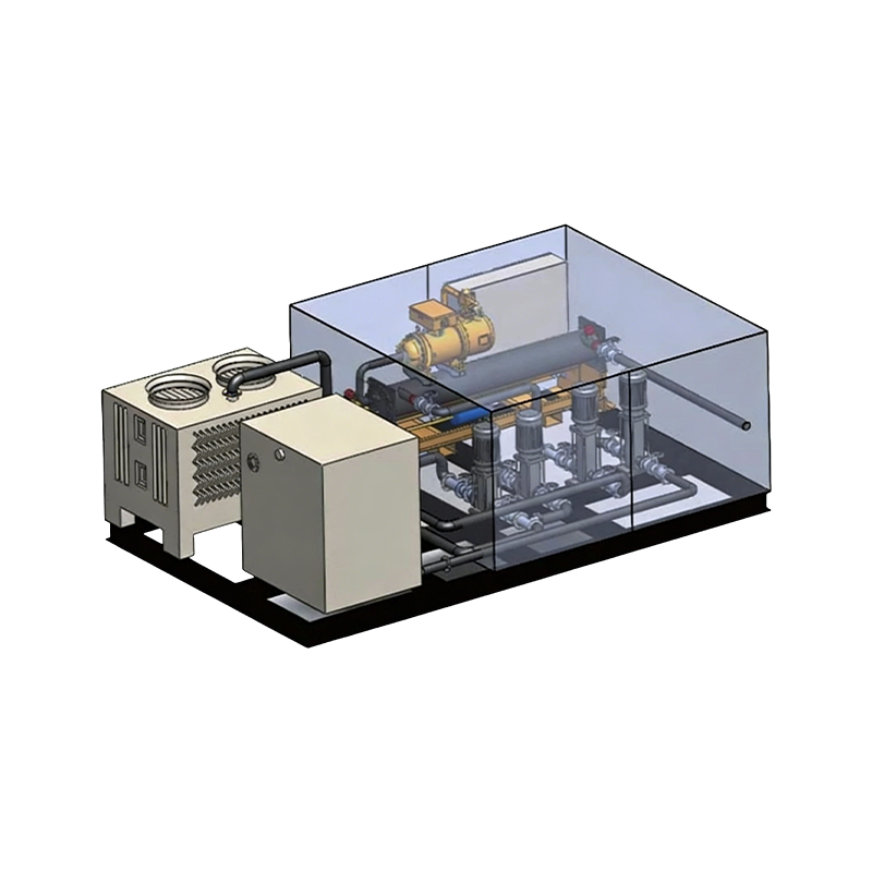 Dimensioni ridotte, bassa rumorosità, tempi di servizio prolungati, funzionamento semplice, refrigeratore integrato